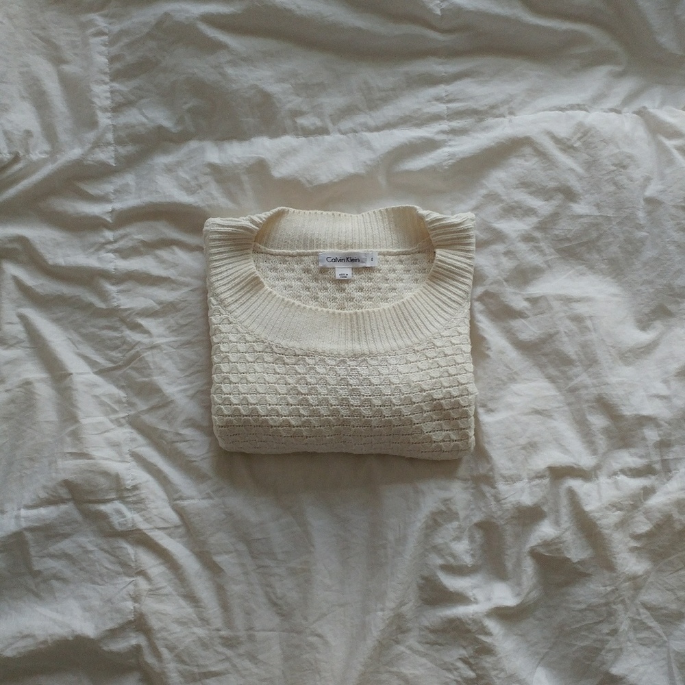 Calvin Klein Ivory Sweater